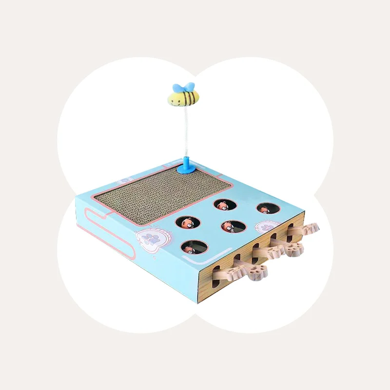 - Recommended affordable pet toysInteractive Hit Hamster Cat Toy