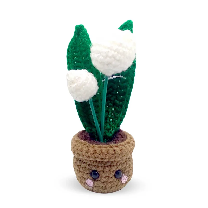 - Pet toy DIY tutorialsMoni’s Voice Crochet Mini Potted Plant