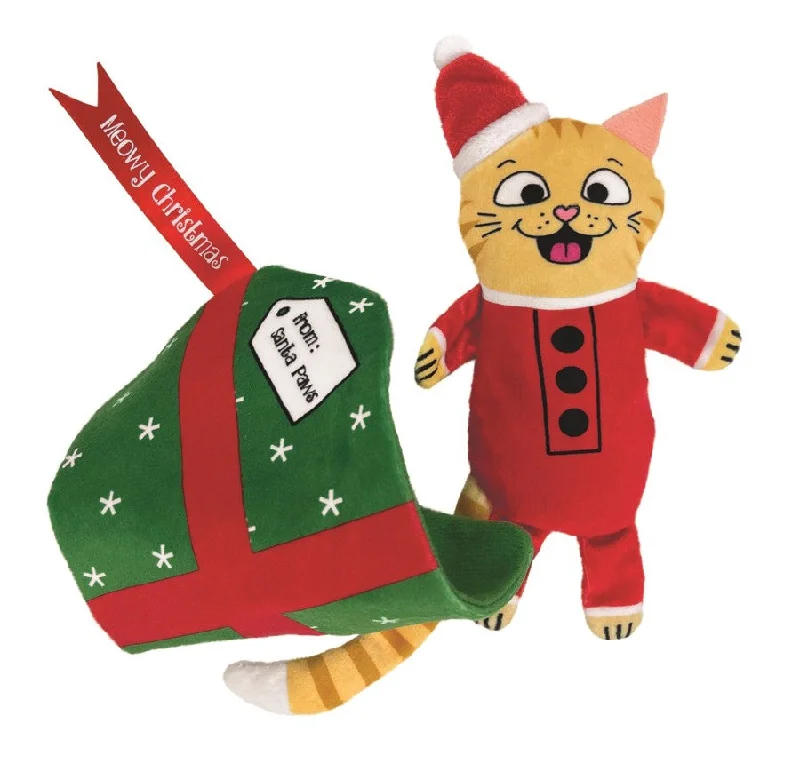 - Travel pet toy recommendationsKONG Holiday Pull-A-Partz Present Cat Toy
