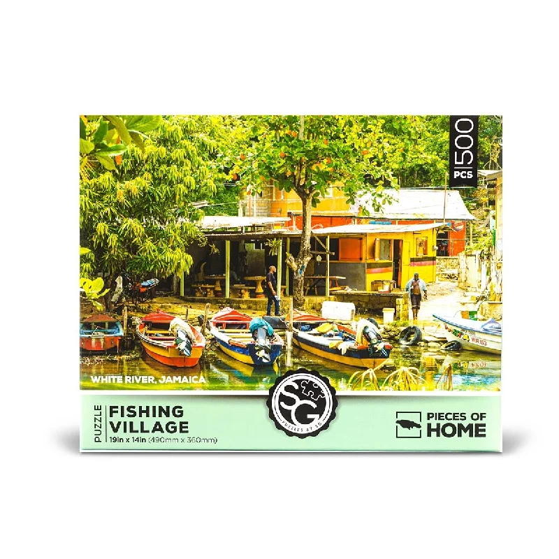 - Pet educational toy recommendationsFishing Village 500pc Puzzle