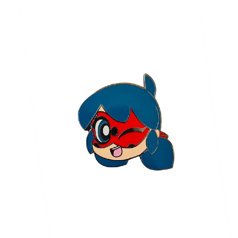 . **Pet food bowl is anti-slip design**Ladybug Chibi Pin