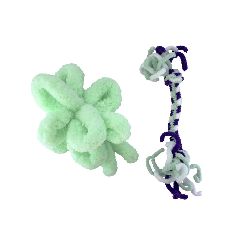 - Plush pet toy selectionKONG Cat Active Rope Mint & Purple Cat Toy