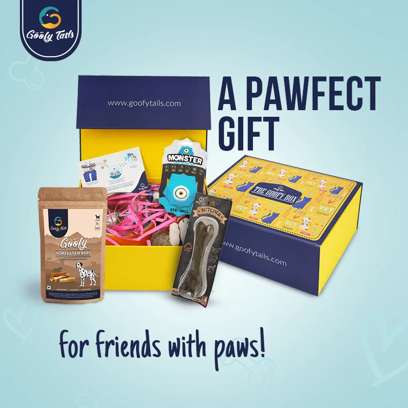 ### Dog accessoriesGoofyBox | Puppy Starter Kit | (Ideal for puppies up to 3 months of age) 8 items equals to 1 box