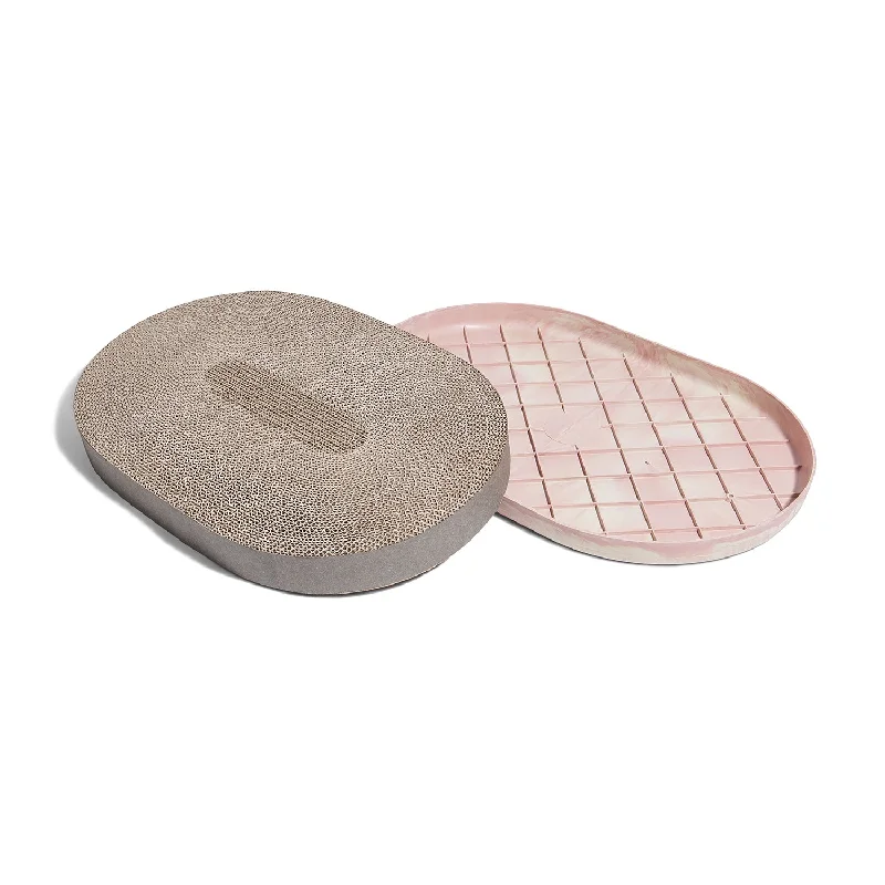  . **Cat comb to remove hair balls**Scratcher Light Coral