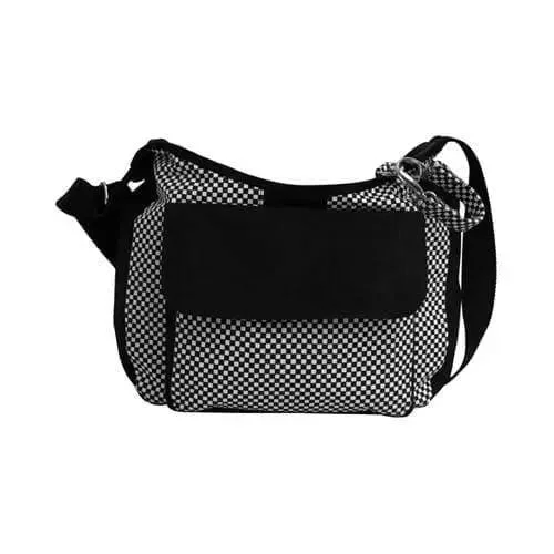 - Hamster silent running wheel to prevent chewingCheckerBarc Cotton Canvas Sling
