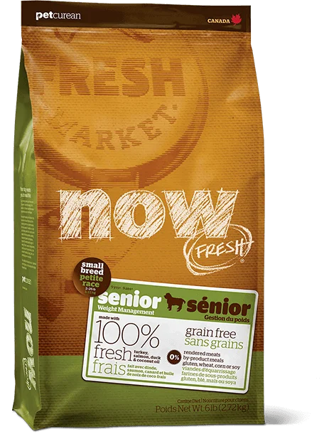 - Food for large dogsNow Fresh - Grain Free - Senior - Small Breed