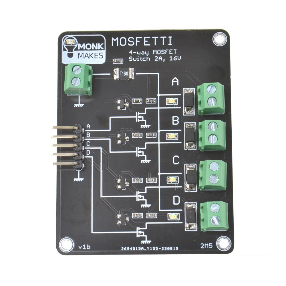 - Rabbit grass rack to prevent waste food boxMonk Makes MOSFETTI 4 Way MOSFET Switch