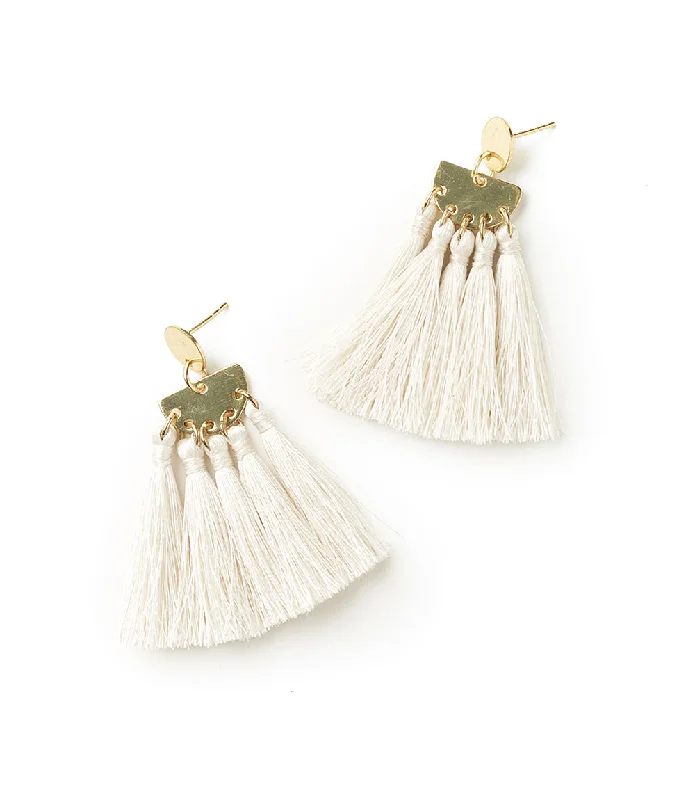 - Cat anti-jump window safety netDanu Earrings - Lush Pearl