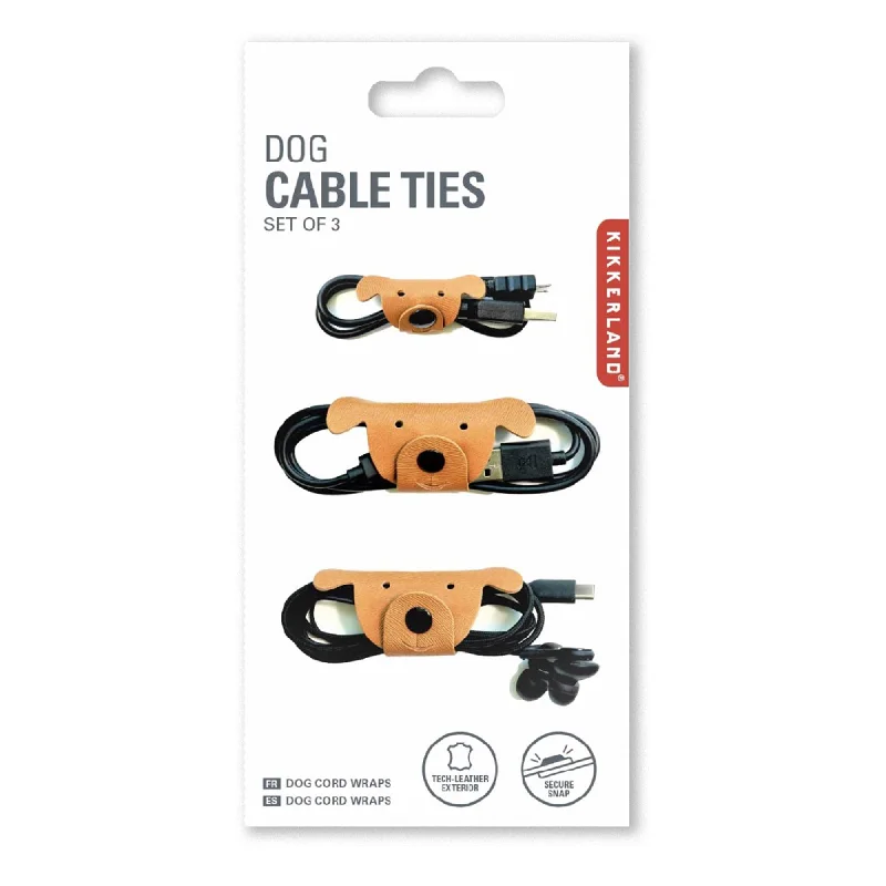 - Pet stroller can be taken on the planeDog Cable Ties - Set of 3