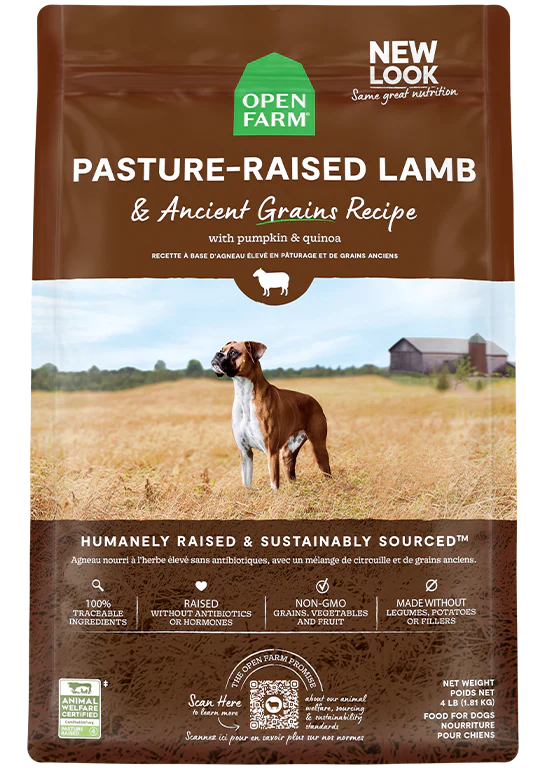 - Dog food discountsOpen Farm - Pasture Raised Lamb & Ancient Grains - Dry Dog Food