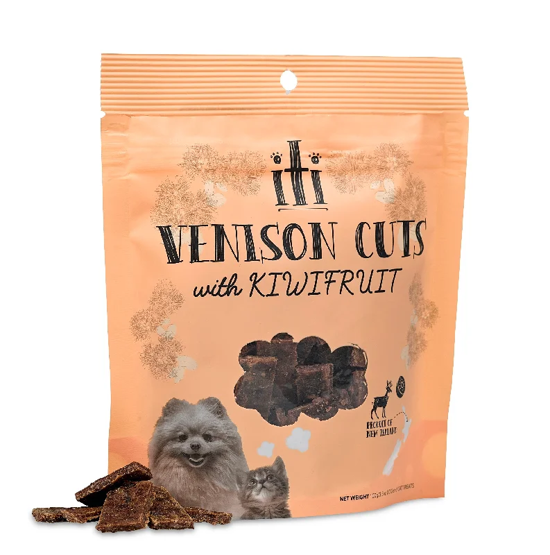    - Grain-free cat food recommendations  iti Dog Treat Venison Cuts with Kiwi Fruit