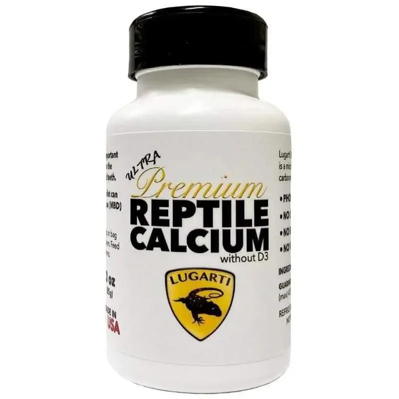 ---Ultra Premium Reptile Calcium with out D3