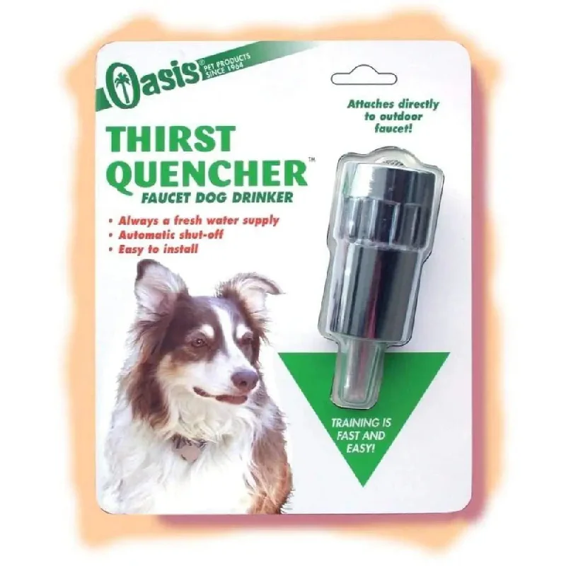 - Winter dog thick down jacketOasis Thirst Quencher Faucet Dog Drinker Silver