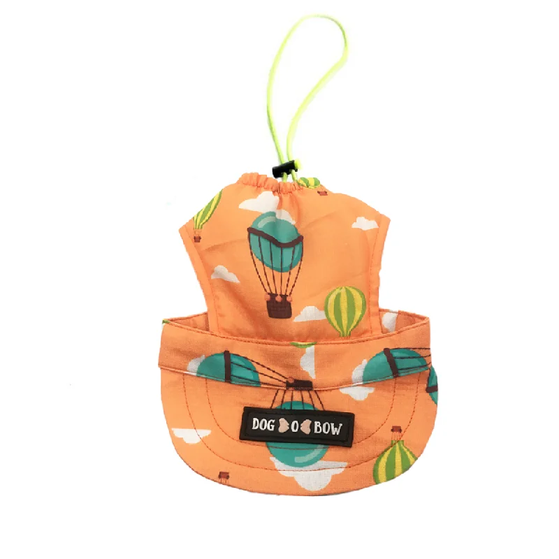 - Christmas pet Christmas clothingDogobow Hot Air Ballon Printed Baseball Cap for Dogs (Orange/Blue) - Christmas pet Christmas clothingDogobow Hot Air Ballon Printed Baseball Cap for Dogs (Orange/Blue)