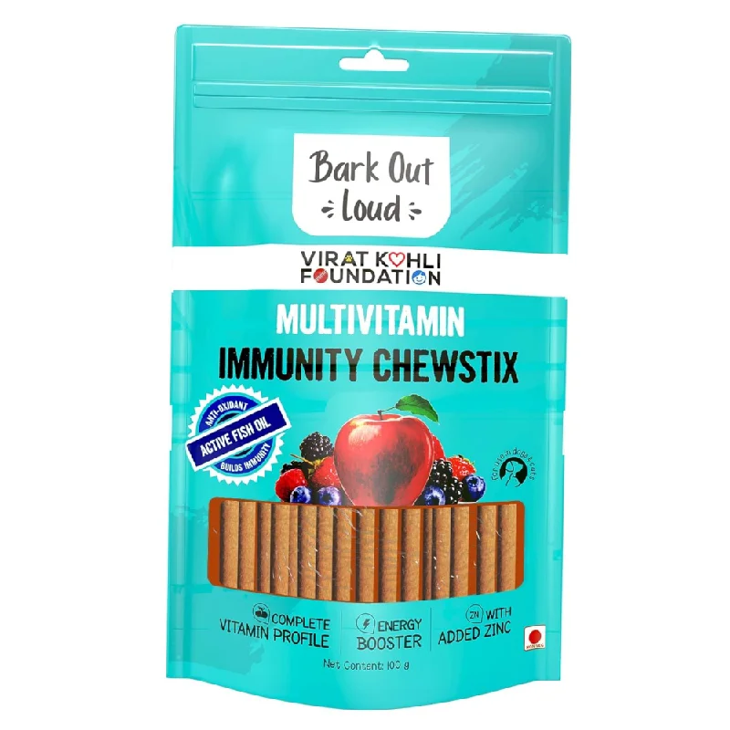 - Pet water dispenser UV sterilization versionBark Out Loud Immunity Multi Vitamin Chew Stix for Dogs and Cats