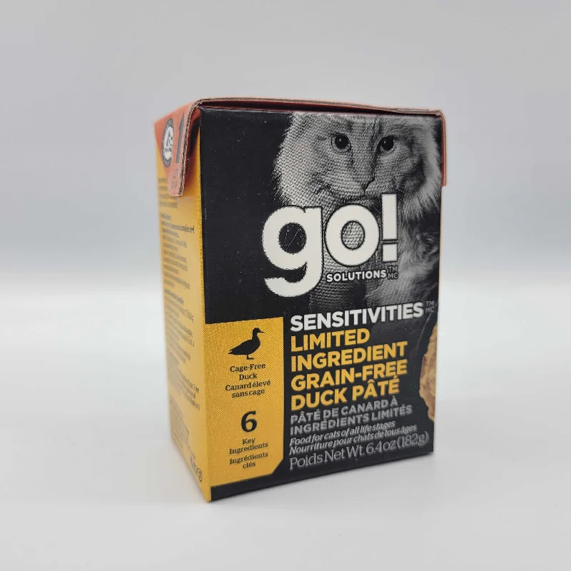    - Where to buy imported cat food  Go! Cat Tetra Sensitivities Limited Ingredient Duck Pate