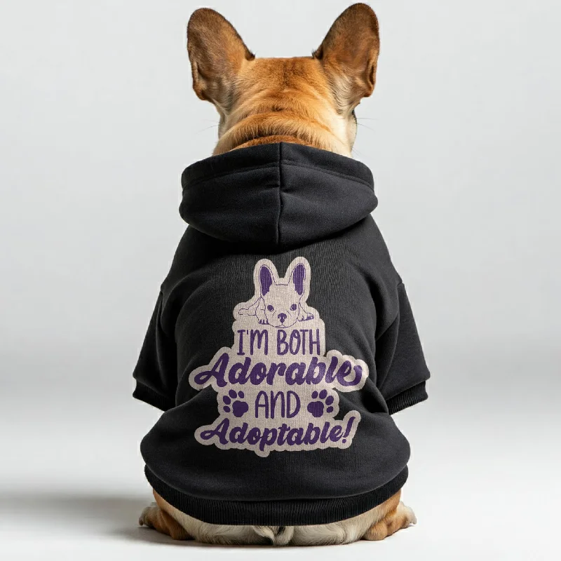 Adorable - Personalized French Bulldog Hoodies with Funny Quotes – Stylish, Cozy, and Premium 100% Cotton Adorable - Personalized French Bulldog Hoodies with Funny Quotes – Stylish, Cozy, and Premium 100% Cotton