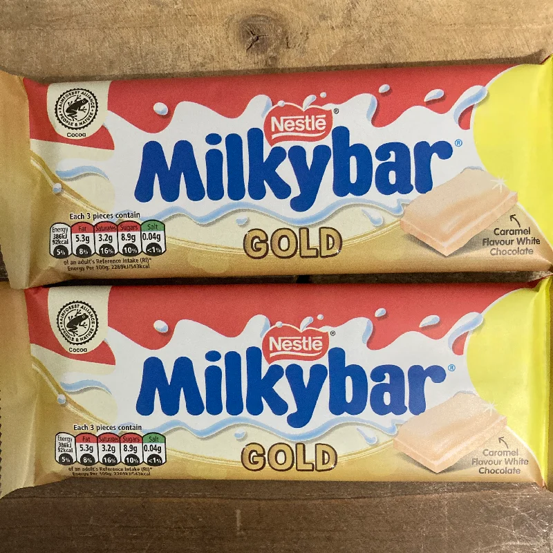 - Pet tear stain cleaning wipes3x Milkybar Gold Caramel Flavour White Chocolate Share Bars (3x85g)