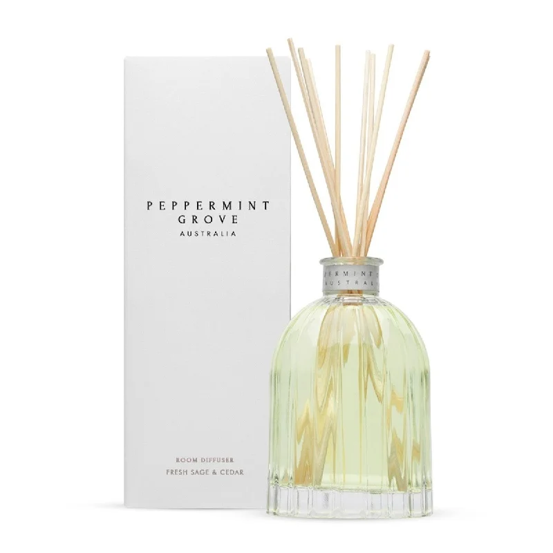 - Cat stress soothing sprayPeppermint Grove Australia Fresh Sage & Cedar Diffuser 350ml