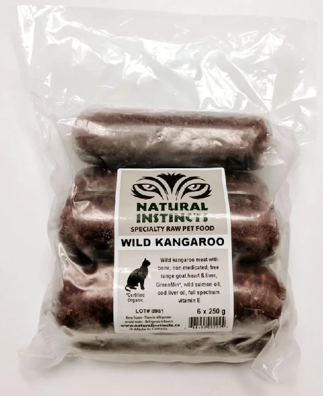    - Cat food for dental health  Natural Instincts Cat Kangaroo