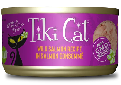  . **Health and Nutrition**  Tiki Cat Luau Wild Salmon Hanalei