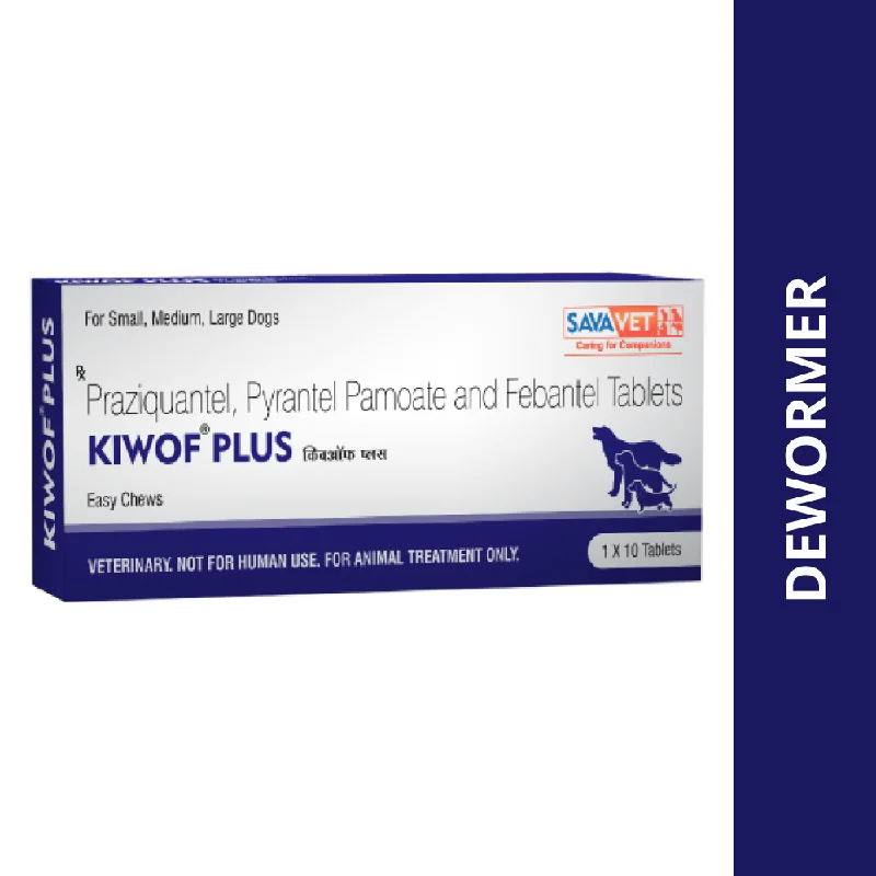 ---Savavet Kiwof Plus Dog Deworming Tablet