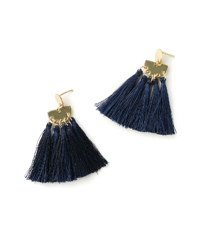 - Chinchilla cooling ice nest ceramic plateDanu Earrings - Lush Navy