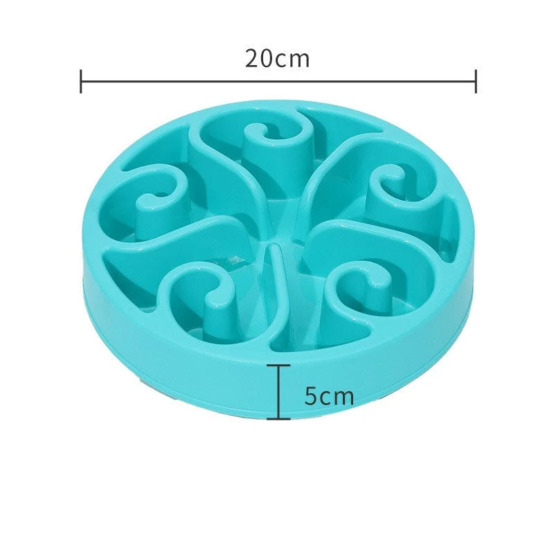 Pet Choking Prevention Dog Food Bowl