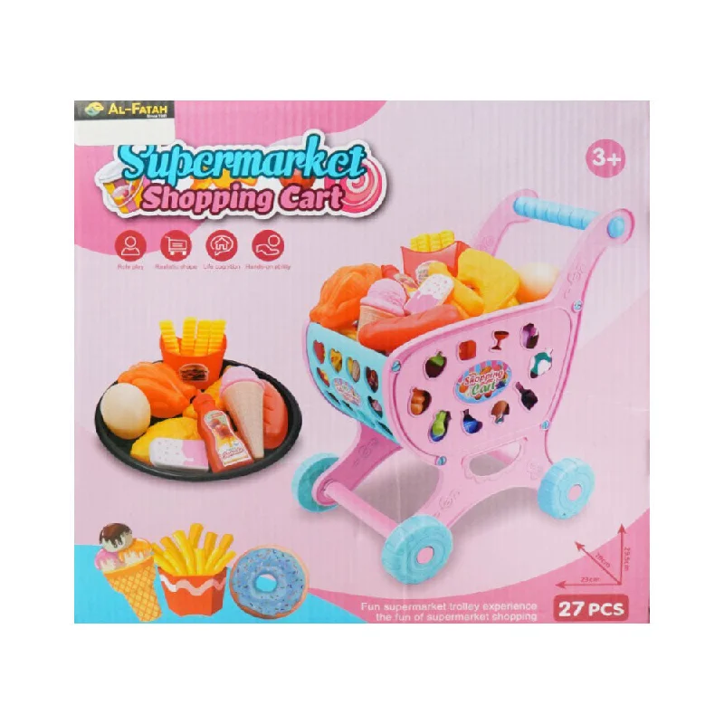 - ​​Christmas pet Christmas clothingPK-26 SUPER MARKET SHOPPING CART 27 PCS