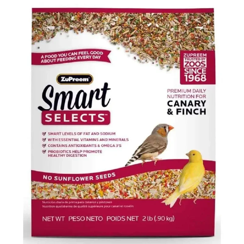 - Organic cotton dog bibsZuPreem Smart Selects Bird Food for Canaries and Finches 2 lb - Organic cotton dog bibsZuPreem Smart Selects Bird Food for Canaries and Finches 2 lb