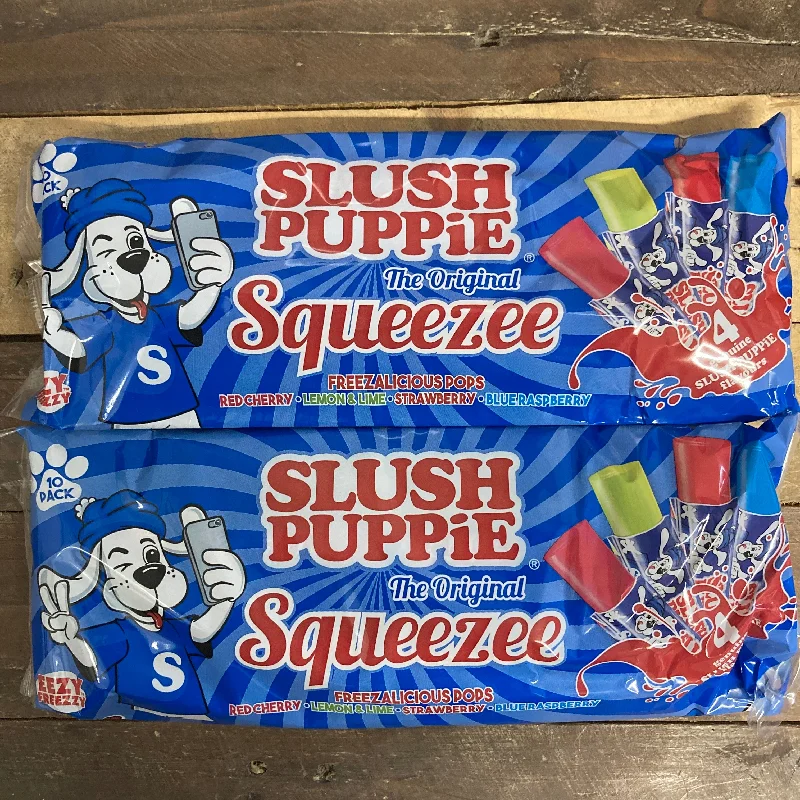- Air box TSA certified check-in20x Slush Puppie the Original Squeezee Ice Pops (2 Packs of 10x60ml)