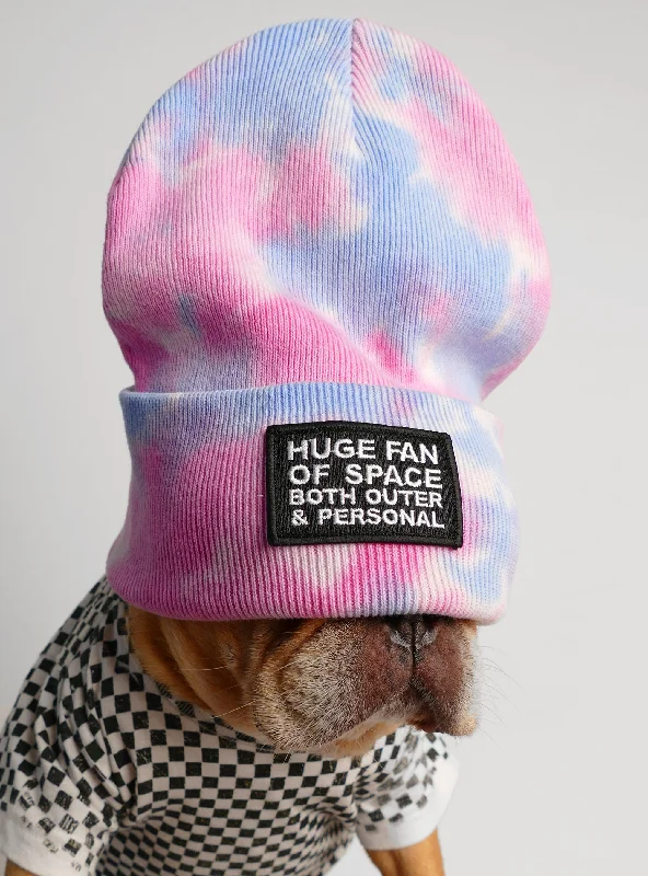 Space Fan Tie Dye Beanie