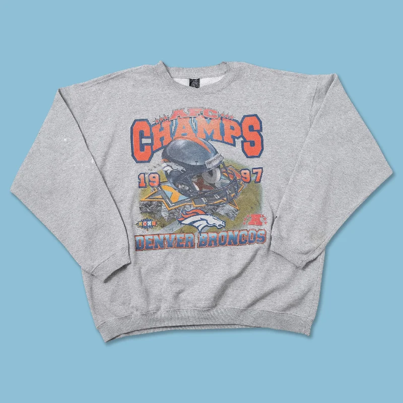 - Cat nail clippers with LED lightsVintage 1997 Starter Broncos Sweater XLarge