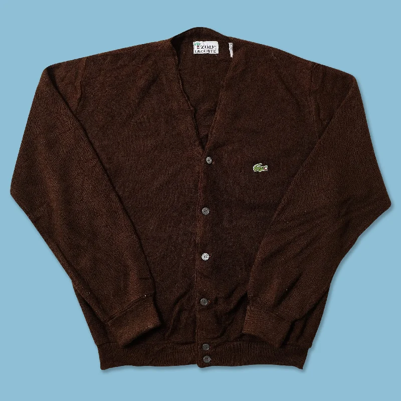 - Cat hair ball removal and hair removal creamVintage Izod Lacoste Knit Cardigan Small