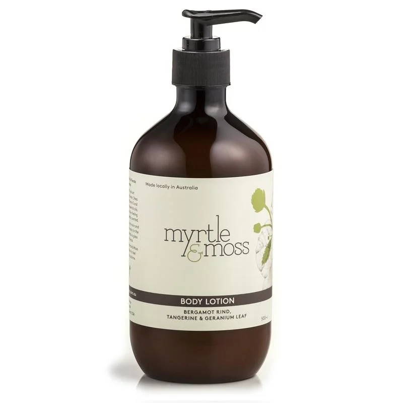 - Organic cotton dog bibsMyrtle and Moss Bergamot Rind, Tangerine & Geranium Leaf Body Lotion 500ml - Organic cotton dog bibsMyrtle and Moss Bergamot Rind, Tangerine & Geranium Leaf Body Lotion 500ml