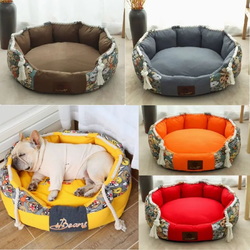 PawHaven Soft Frenchie Bed - Comfortable and Stylish Sleep Solution for French Bulldog PawHaven Soft Frenchie Bed - Comfortable and Stylish Sleep Solution for French Bulldog