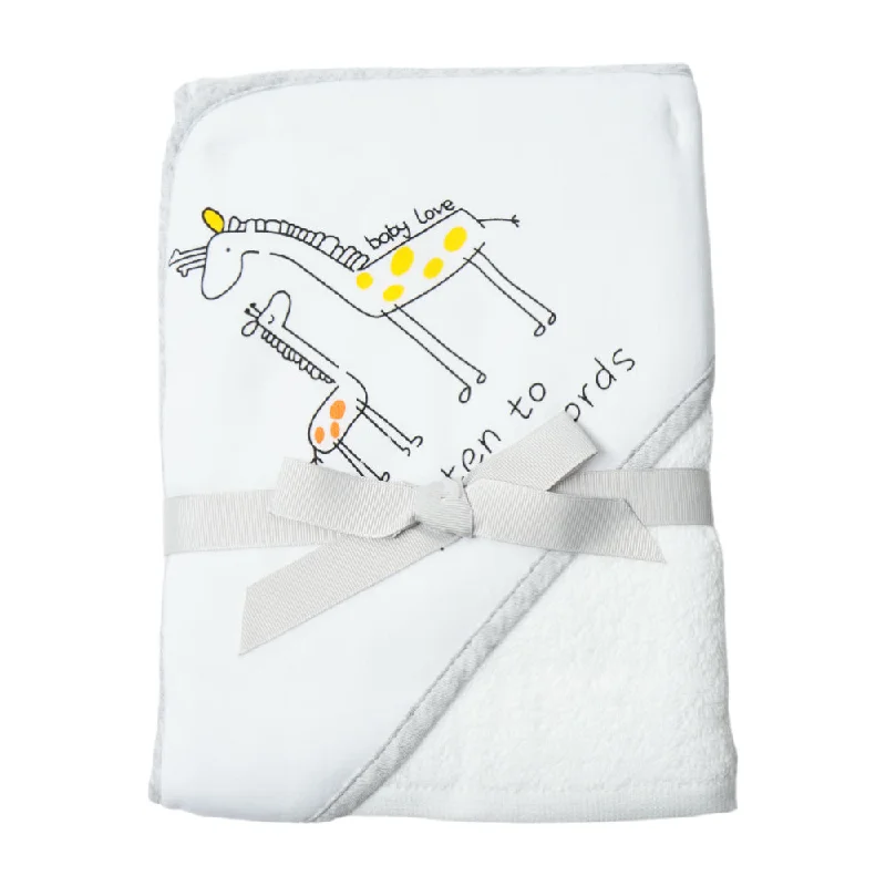 - Foldable and portable cat bagBABY BATH TOWEL HOODED MDW-23 CHI CLTW044-W