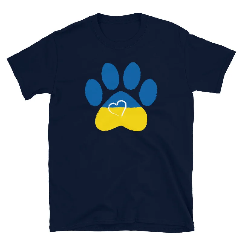 - Cat hair ball removal and hair removal creamPaws & Hearts For Ukraine T-Shirt