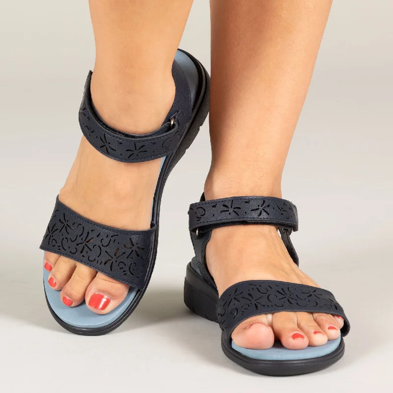- Car dog seat beltStrappy Cutout Dragonfly Sandals