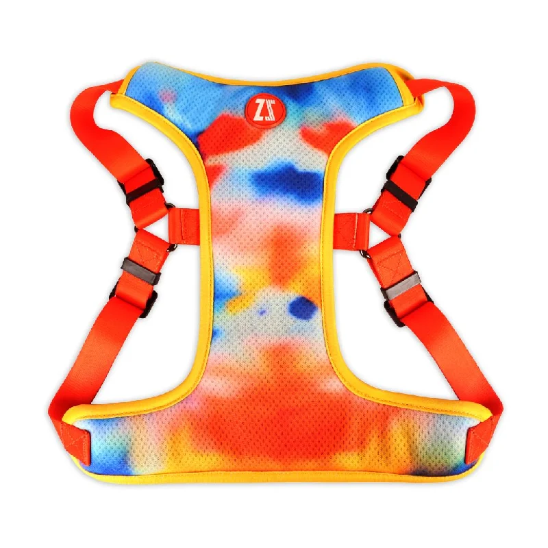Pet ProductsZoomiez Adjustable Splash Printed Step in Mesh Harness for Dogs