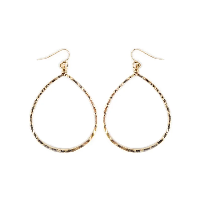 - Dog anti-slip matHammer Oval Gold Hoop Earrings