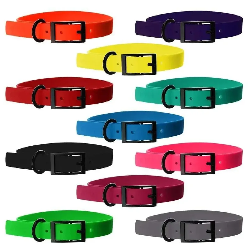 - Degradable pet feces bagDogline Biothane Waterproof Dog Collar Strong Coated Nylon Webbing with Black Hardware Odor- Proof - Degradable pet feces bagDogline Biothane Waterproof Dog Collar Strong Coated Nylon Webbing with Black Hardware Odor- Proof