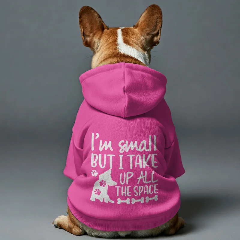 I’m small, but I take up all the space - Personalized French Bulldog Hoodies with Funny Quotes – Stylish, Cozy, and Premium 100% Cotton I’m small, but I take up all the space - Personalized French Bulldog Hoodies with Funny Quotes – Stylish, Cozy, and Premium 100% Cotton