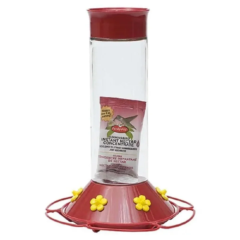 - Foldable and portable cat bagPerky-Pet Glass Hummingbird Feeder Clear, Red