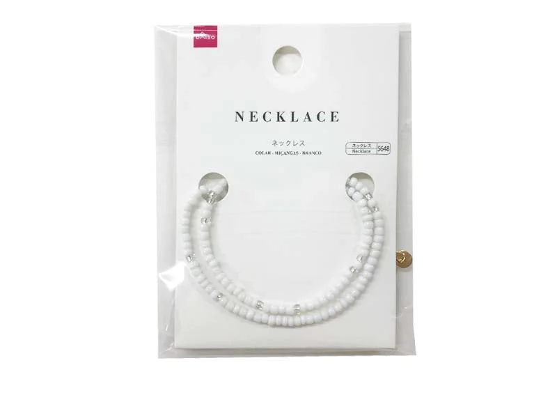- ​​Christmas pet Christmas clothingNecklace - Beads White -