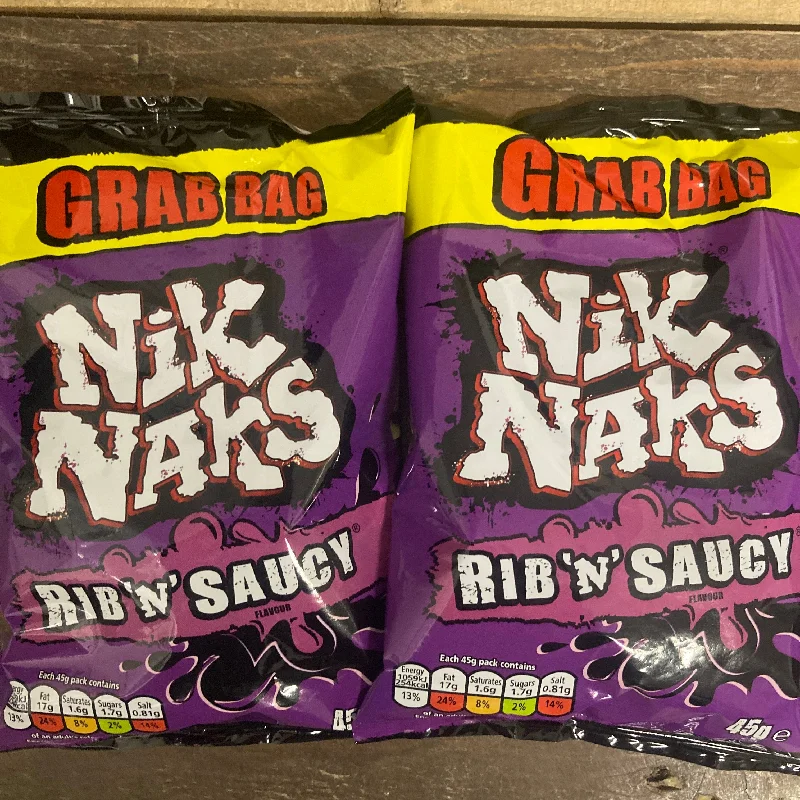 - Custom pet birthday cake6x Nik Naks Rib & Saucy Grab Bags (6x45g)