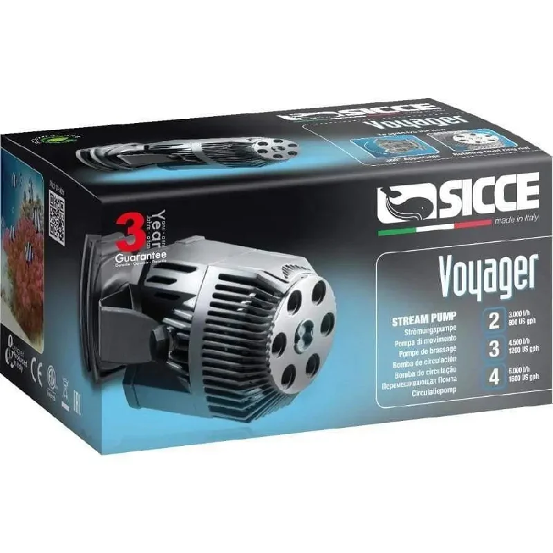 - Remote interactive pet feederSicce VOYAGER 4 Stream Pump - 1600 GPH 1ea