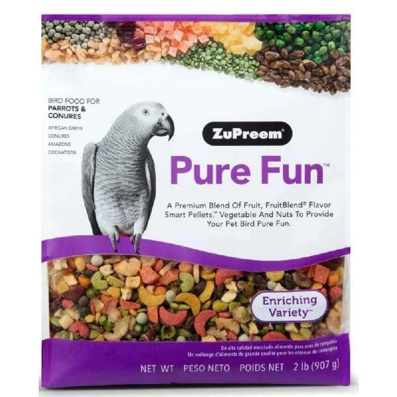 - Pet vitamin complex nutrition tabletsZuPreem Pure Fun Bird Food for Parrots & Conures 2 lb - Pet vitamin complex nutrition tabletsZuPreem Pure Fun Bird Food for Parrots & Conures 2 lb
