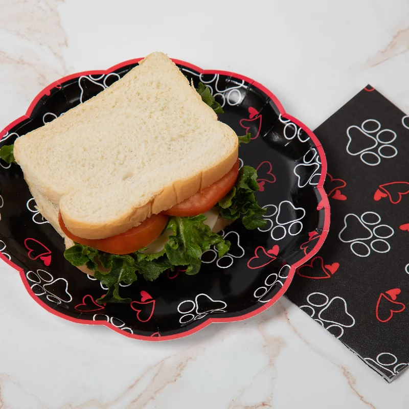 - Pet tear stain cleaning wipesPawfect Occasion Paper Plates & Napkins