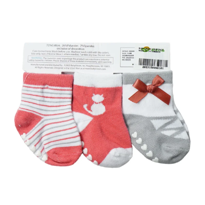 - ​​Christmas pet Christmas clothingBABY SOCKS 3 PAIR PACK MDW-23 CHI 00800CH
